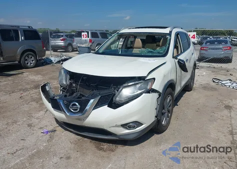2016 Nissan Rogue Sl из США, поврежденный, VIN 5N1AT2MT6GC895302